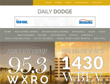 Tablet Screenshot of dailydodge.com